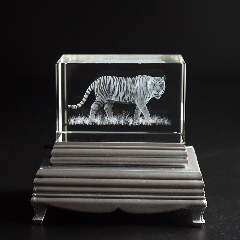 K9 Crystal Tiger Model Statue  - Paper Weight Crystal avis et prix