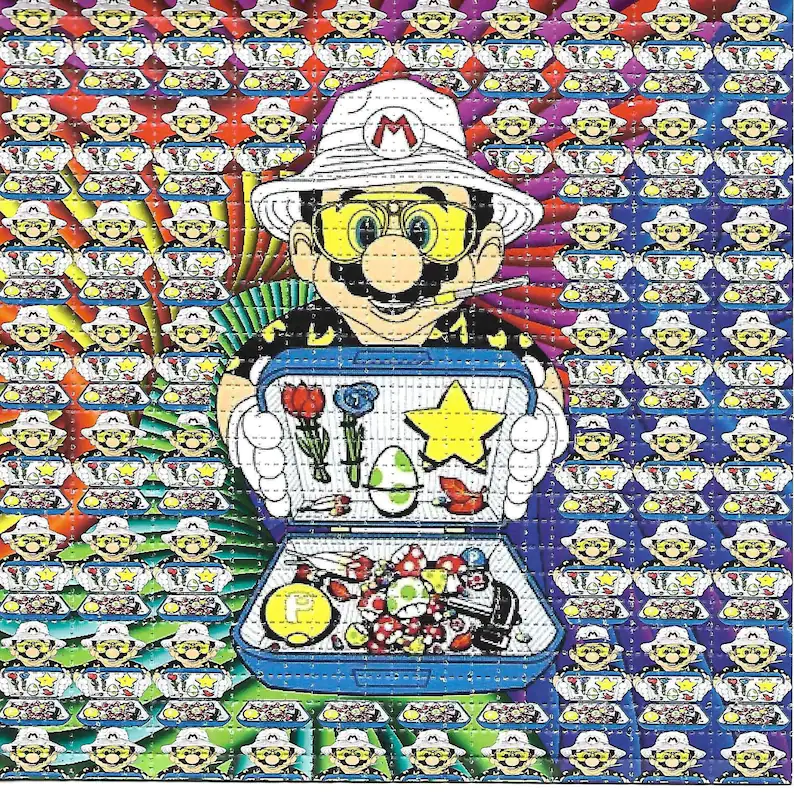 Mushroom Dealer Psychedelic LS - Ink Blotter Paper avis et prix