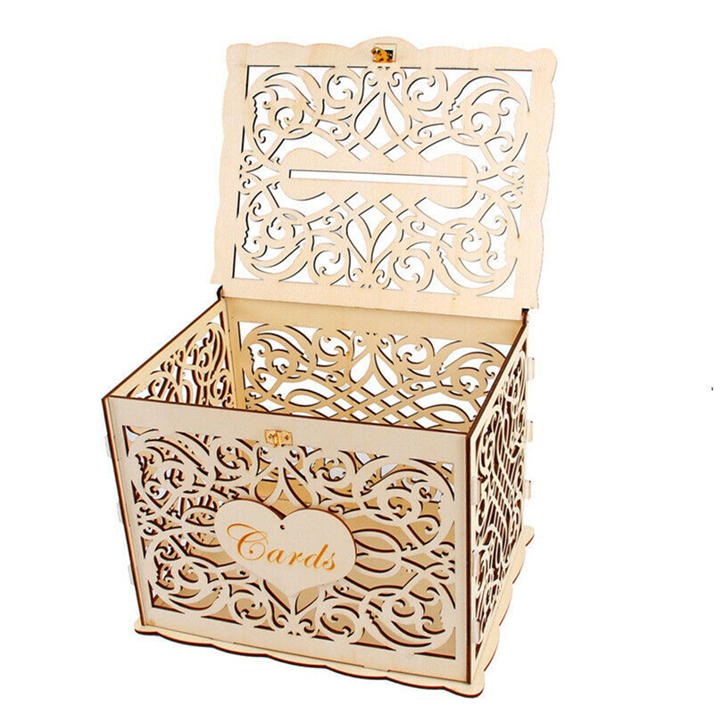 30X24X21cm DIY Wedding Gift Ca - Card Index Box avis et prix