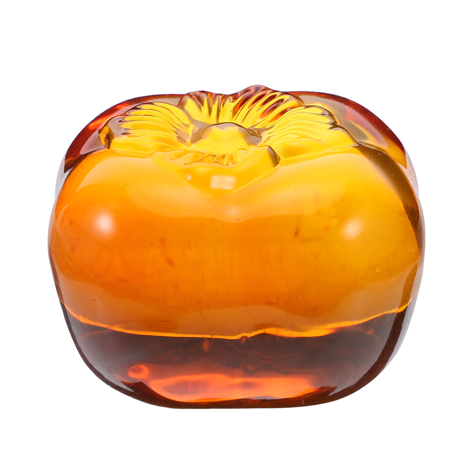 Heavy Crystal Persimmon Paperw - Paper Weight Crystal avis et prix