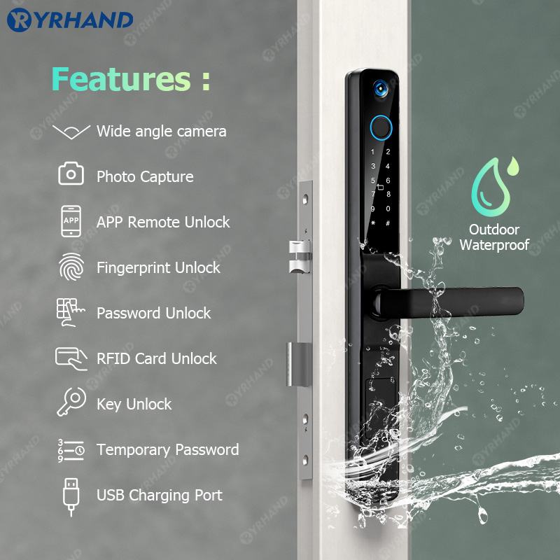 YRHAND IP66 Keyless Cat's Eye  - Letter Opener Brass avis et prix