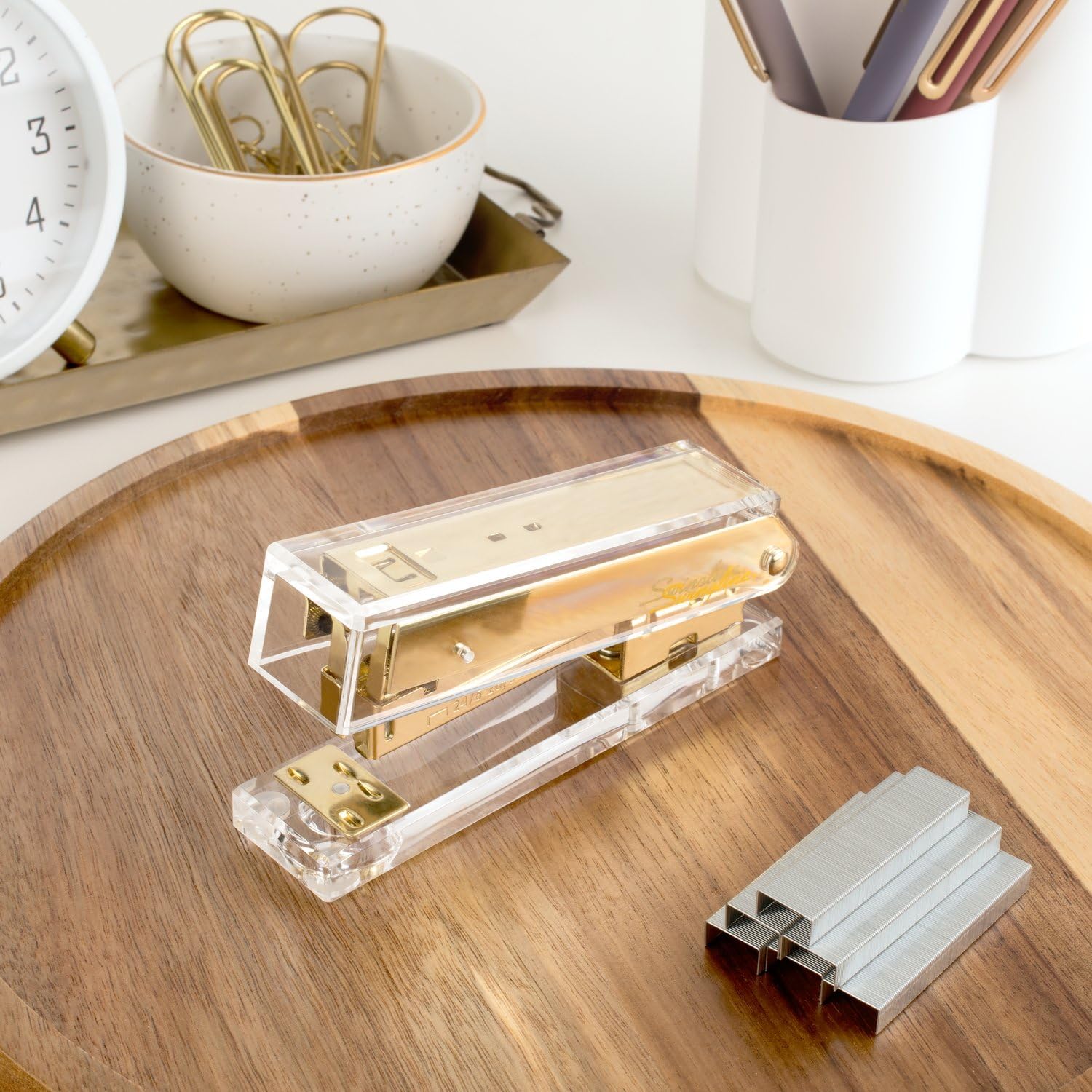 Swingline Compact Clear Acryli - Stapler Half Strip avis et prix