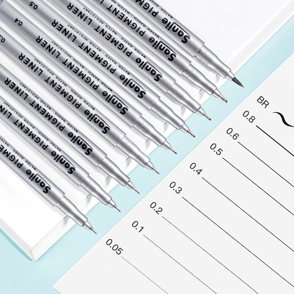 9-Piece Fine Line Waterproof I - Correction Pen Fine avis et prix