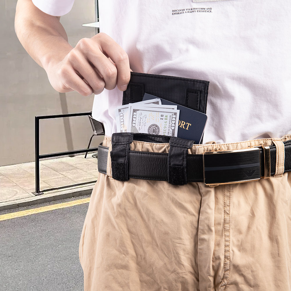 RFID Blocking Money Belt Anti  - Index Card Holder avis et prix