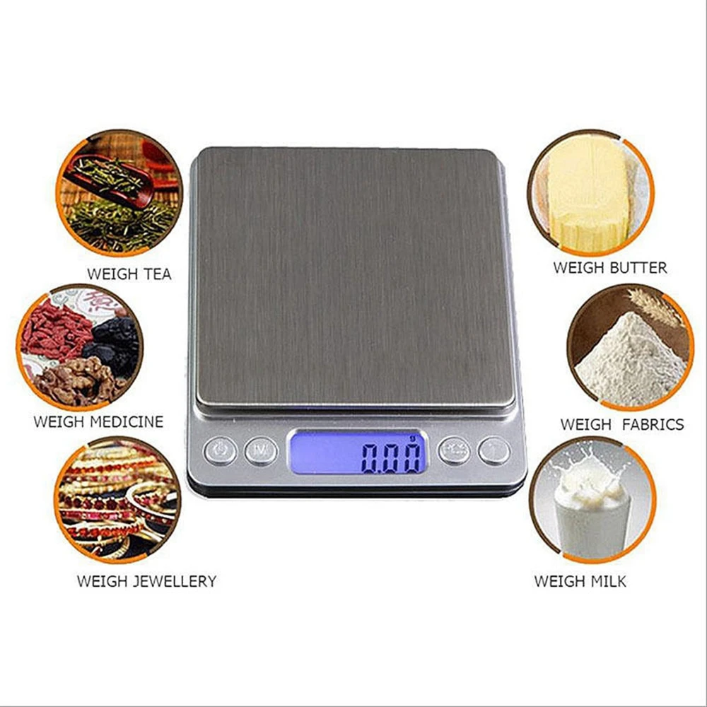 3000g X 0.1g Digital Gram Scal - Tape Dispenser Weighted avis et prix