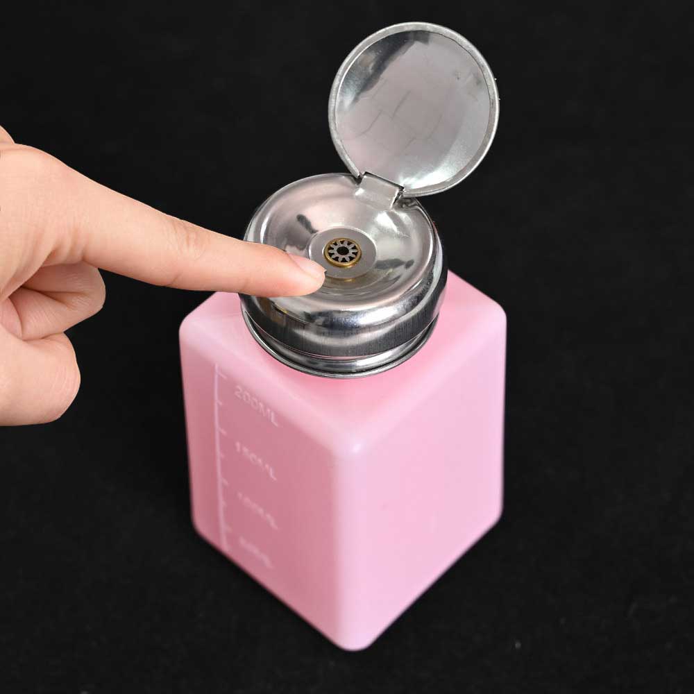 200/230ML Pink Metal Push Down - Gel Refill Pack avis et prix
