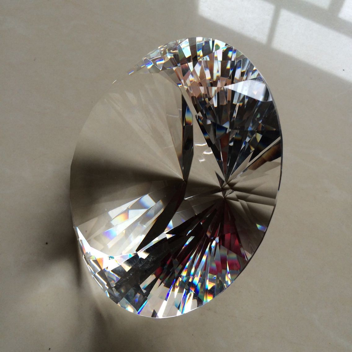 150mm Transparent Optical Crys - Paper Weight Crystal avis et prix