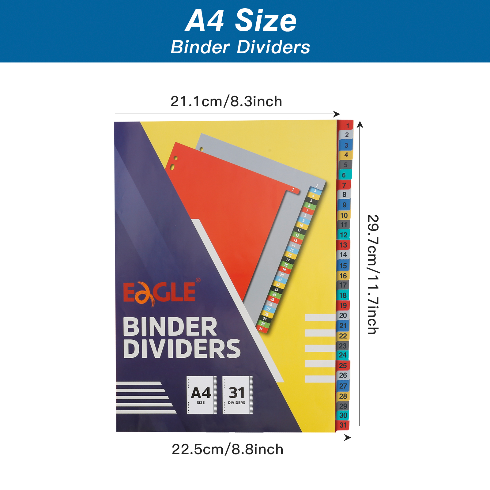 EAGLE A4 Binder Index Divider  - Binder A4 Lever avis et prix