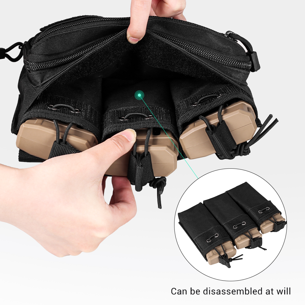 Molle Magazine Pouch Triple Ma - Magazine Holder Rack avis et prix