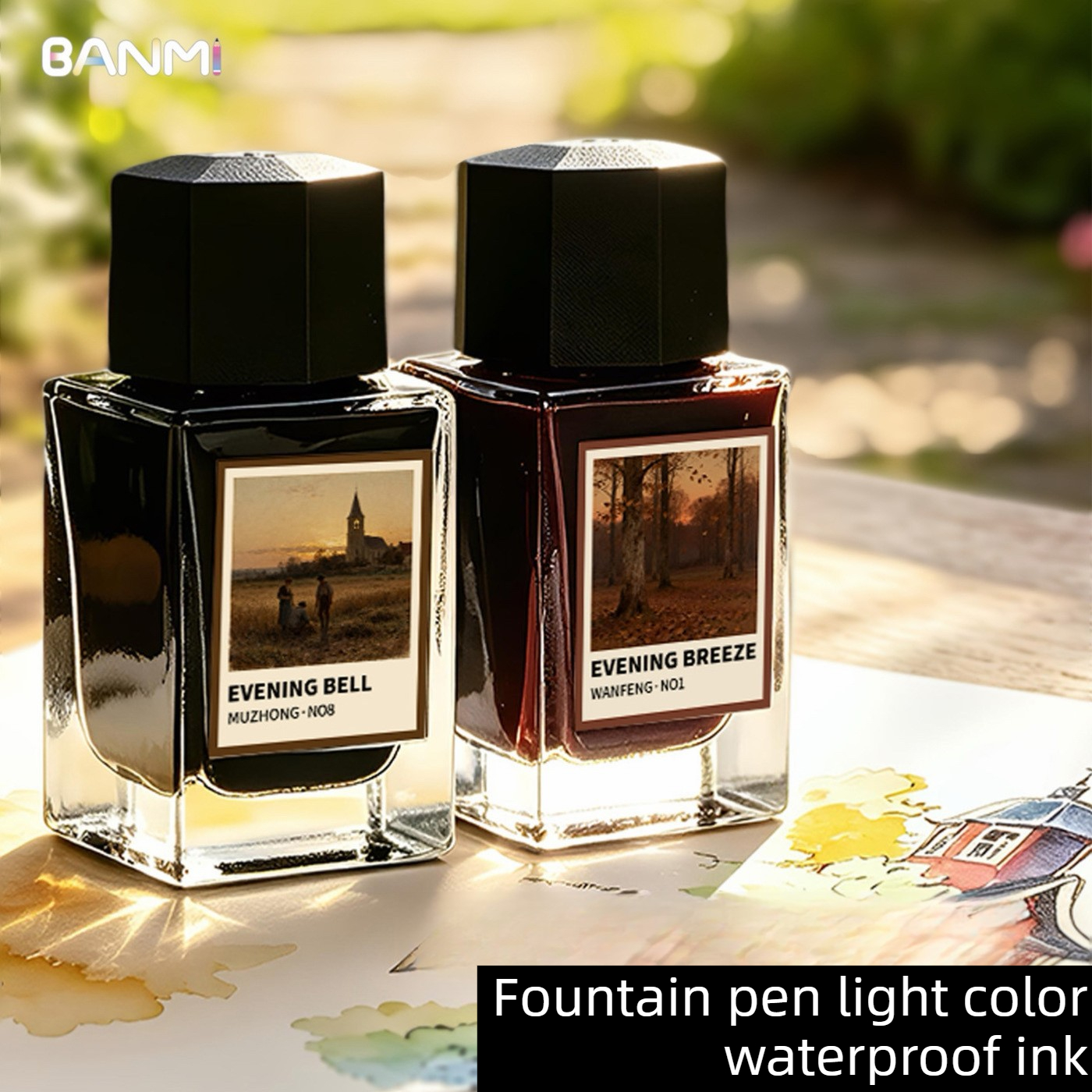 BANMI 10 Color Fountain Pens I - Fountain Pen Bottled Ink avis et prix