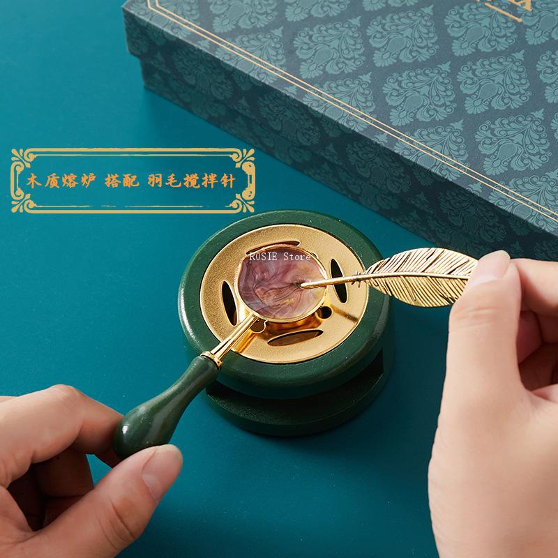 Wax Seal Stamp Set Lacquered S - Wax Seal Stamp Set avis et prix