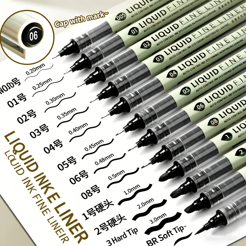 5/8/12 Tibs Black Pen Fine Lin - Correction Pen Fine avis et prix