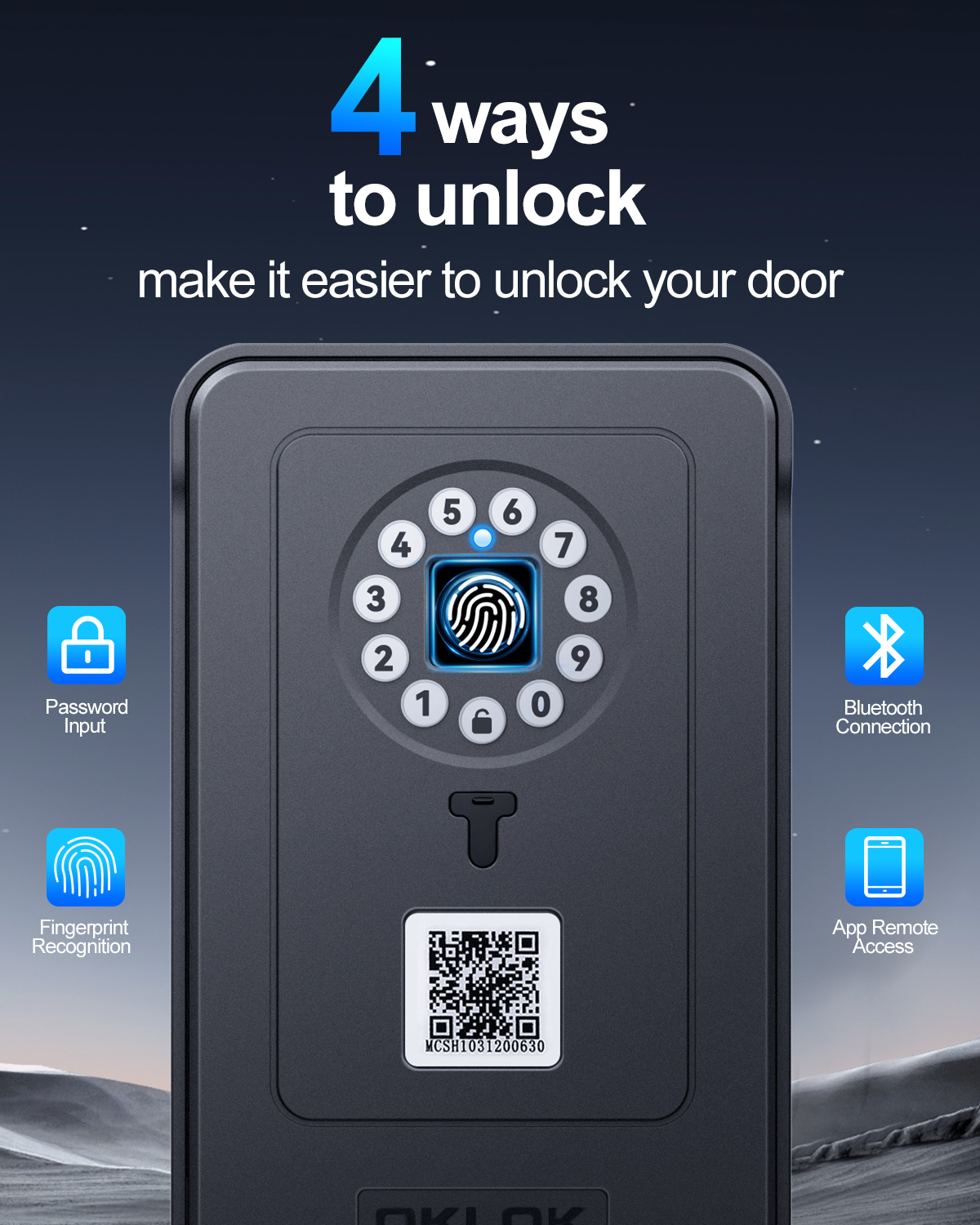 Hollarm Fingerprint Password S - Card Index Box avis et prix