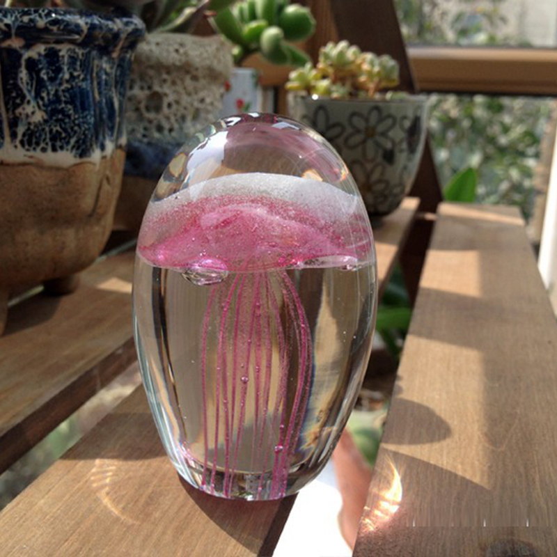 Miniature 3D Jellyfish Crystal - Paper Weight Crystal avis et prix
