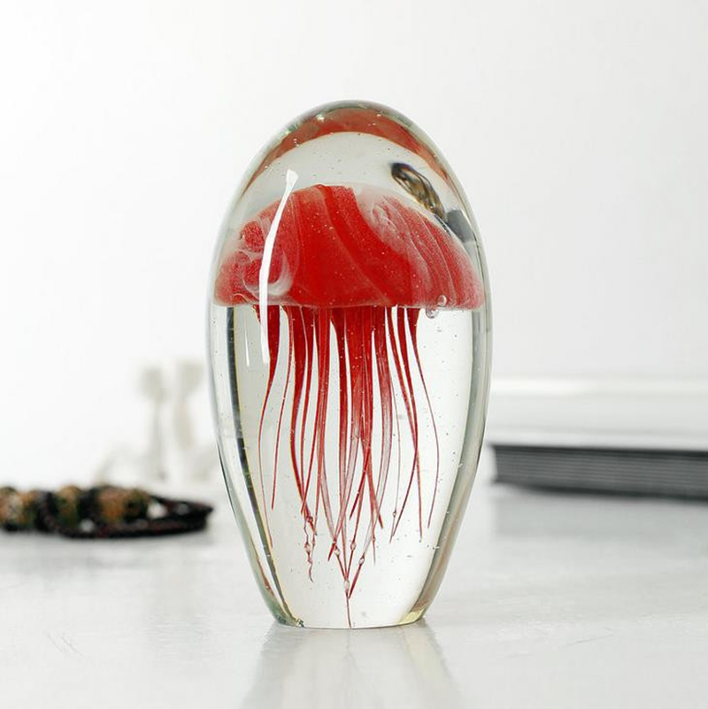 Miniature 3D Jellyfish Crystal - Paper Weight Crystal avis et prix