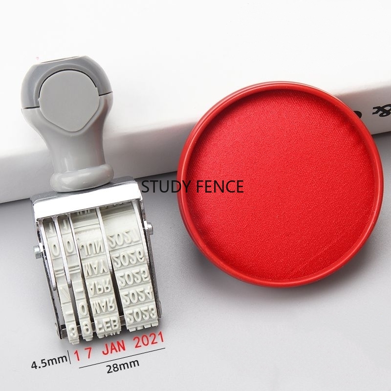 Portable English Date Stamp fo - Rubber Date Stamp avis et prix