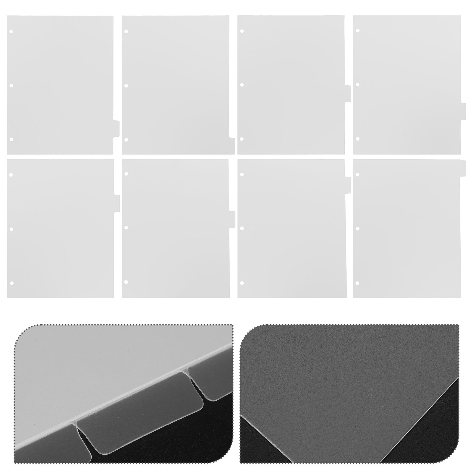 8 Sheets Premium PP Index Divi - Tab Divider A4 avis et prix