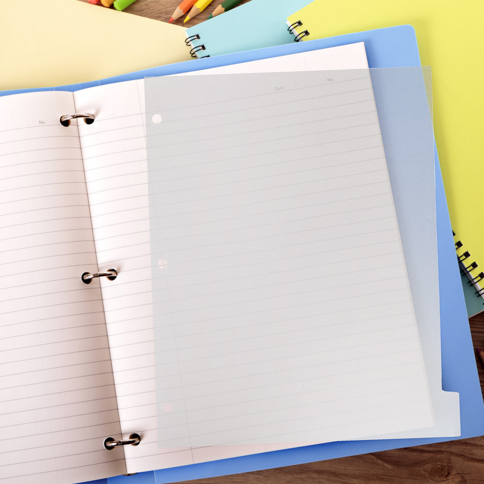 8 Sheets Premium PP Index Divi - Tab Divider A4 avis et prix