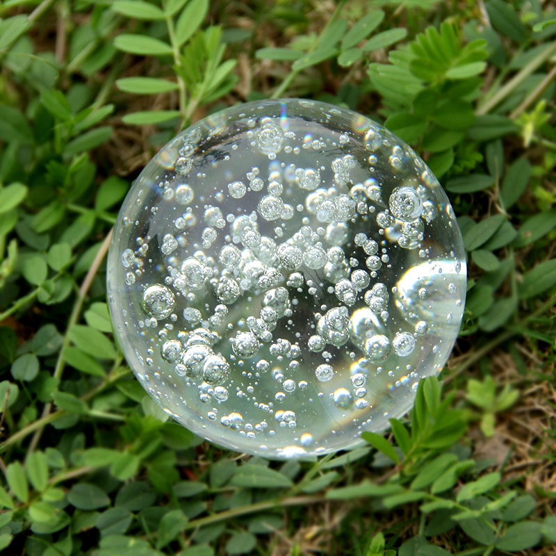 40/60/80MM Clear Bubble Crysta - Paper Weight Crystal avis et prix