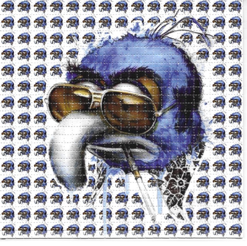 Blue Bird Anime LSD Acid Free  - Ink Blotter Paper avis et prix