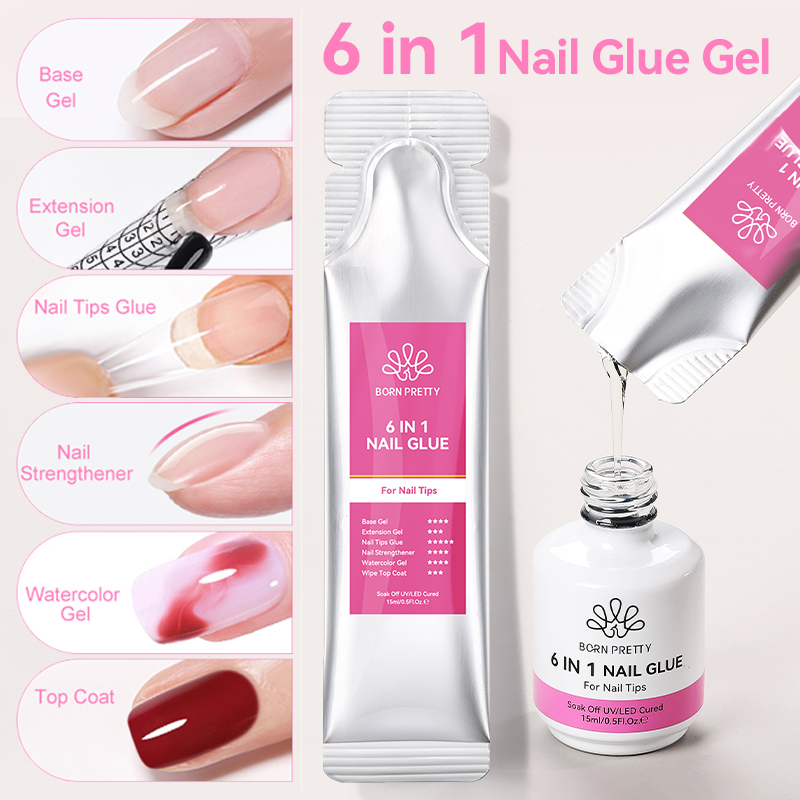 BORN PRETTY 15g 6 IN 1 Extensi - Gel Refill Pack avis et prix