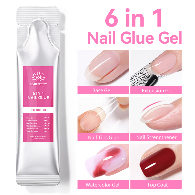BORN PRETTY 15g 6 IN 1 Extensi - Gel Refill Pack avis et prix