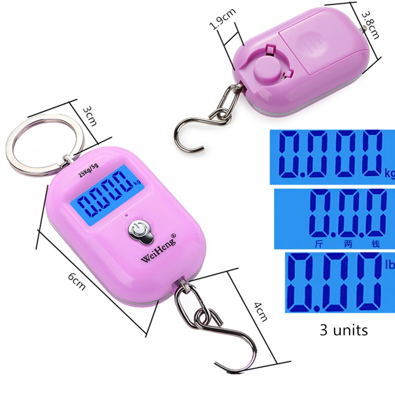 25kg/5g Mini Hook Scale Digita - Tape Dispenser Weighted avis et prix