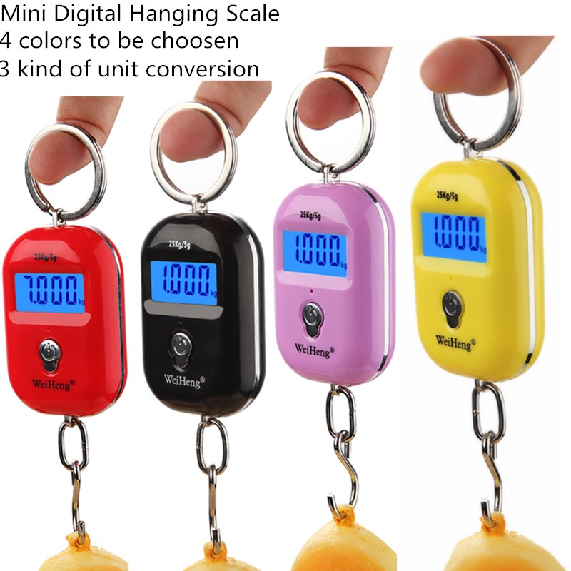 25kg/5g Mini Hook Scale Digita - Tape Dispenser Weighted avis et prix