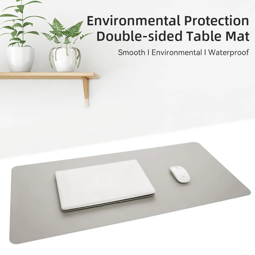 1 Pcs Large Size 60*30mm Offic - Leather Desk Pad avis et prix