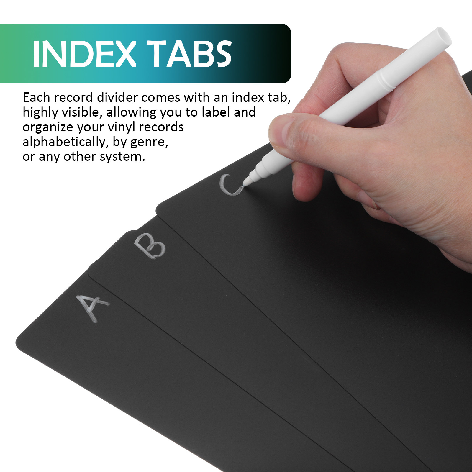 20Pcs Index Card Dividers Alph - Card Index Box avis et prix