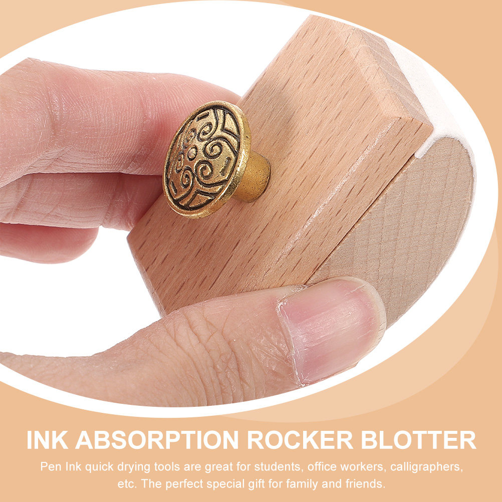 2Pcs Wooden Rocker Ink Blotter - Ink Blotter Paper avis et prix