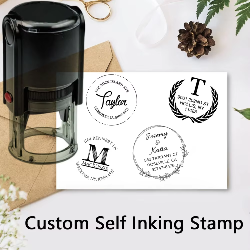 Custom Stamp Personalized Self - Rubber Date Stamp avis et prix