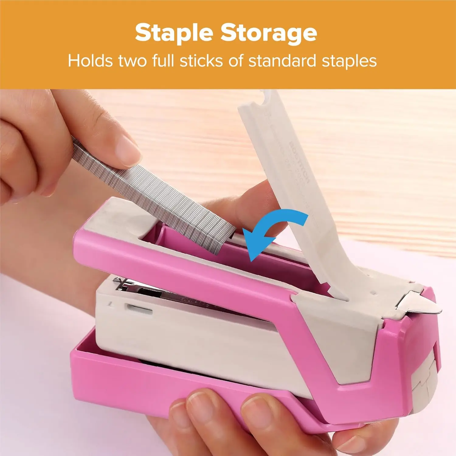 Spring-Powered Stapler, 3-in-1 - Stapler Half Strip avis et prix
