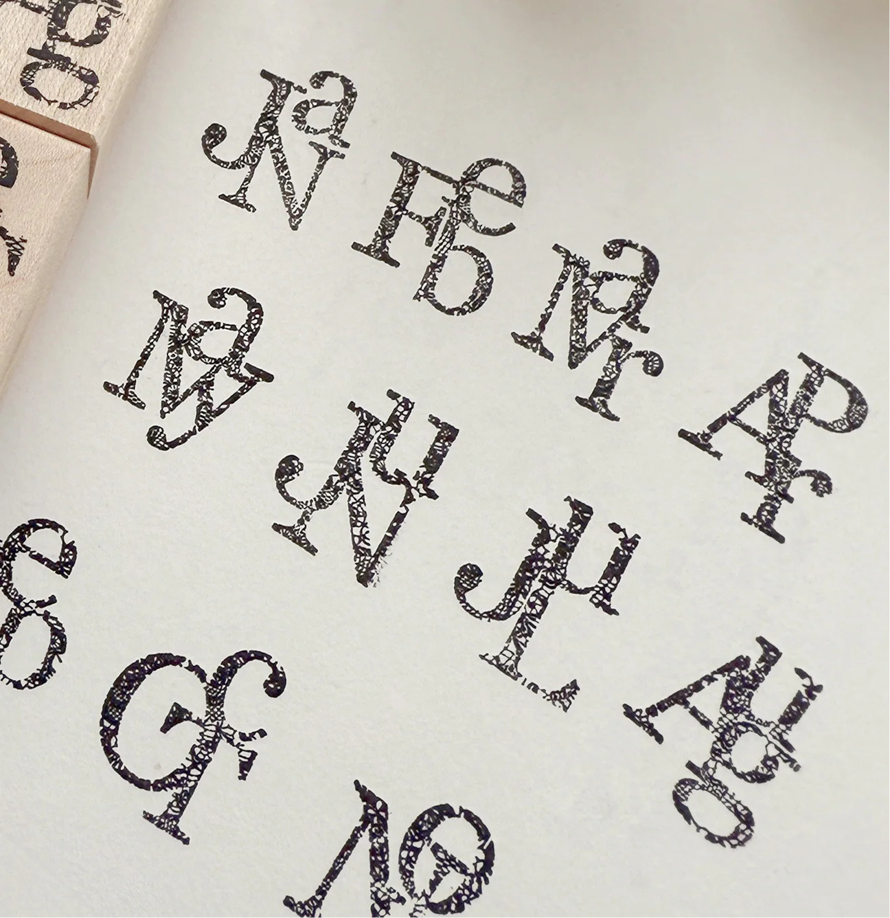 Journal Pages Vintage Month Wh - Rubber Date Stamp avis et prix