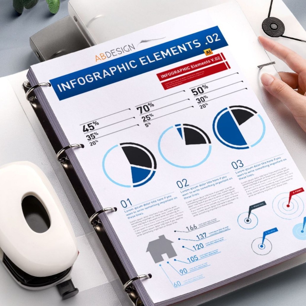4-Hole A4 Paper Punch Binder L - Binder A4 Lever avis et prix