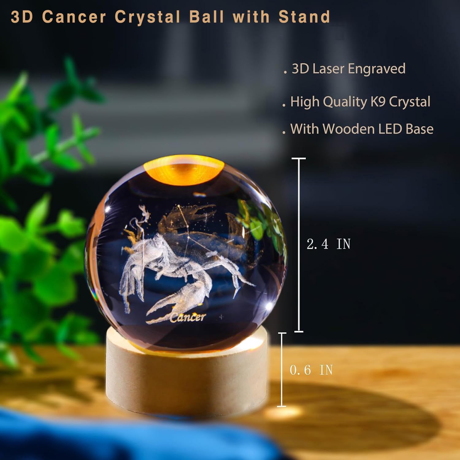 3D Cancer Constellation Crysta - Paper Weight Crystal avis et prix