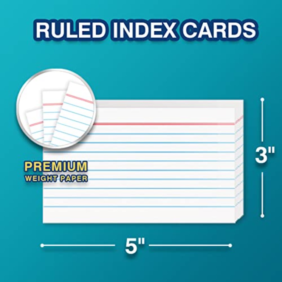 3x5 Index Card Holder with 100 - Index Card Holder avis et prix