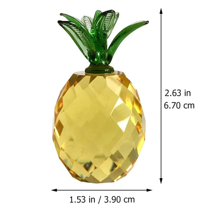 Crystal fruit Paperweight with - Paper Weight Crystal avis et prix