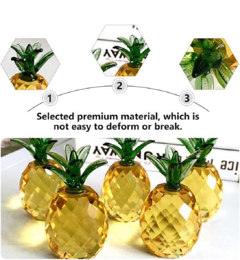 Crystal fruit Paperweight with - Paper Weight Crystal avis et prix