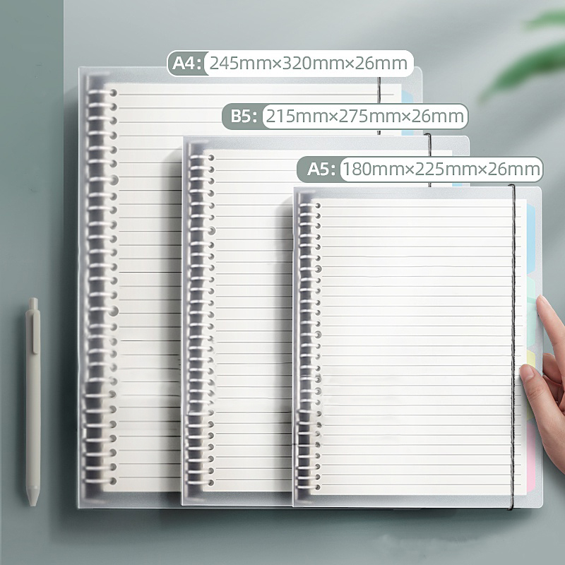 A5/B5/A4 Binder Notebooks Loos - Binder A4 Lever avis et prix