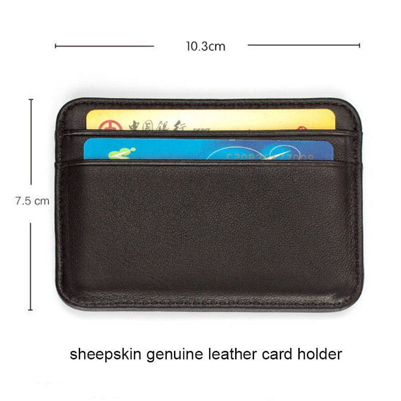 Genuine Leather Visit Card Hol - Index Card Holder avis et prix