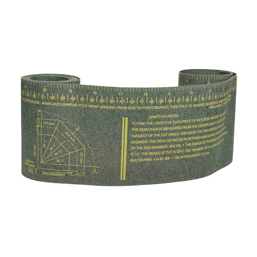 Pipe Measuring Tool Wrap Aroun - Tape Dispenser Weighted avis et prix