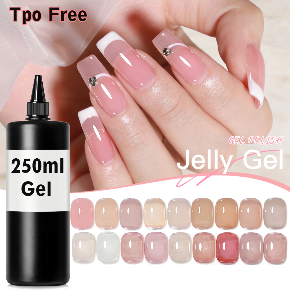 250ml Milky White Jelly Pink G - Gel Refill Pack avis et prix
