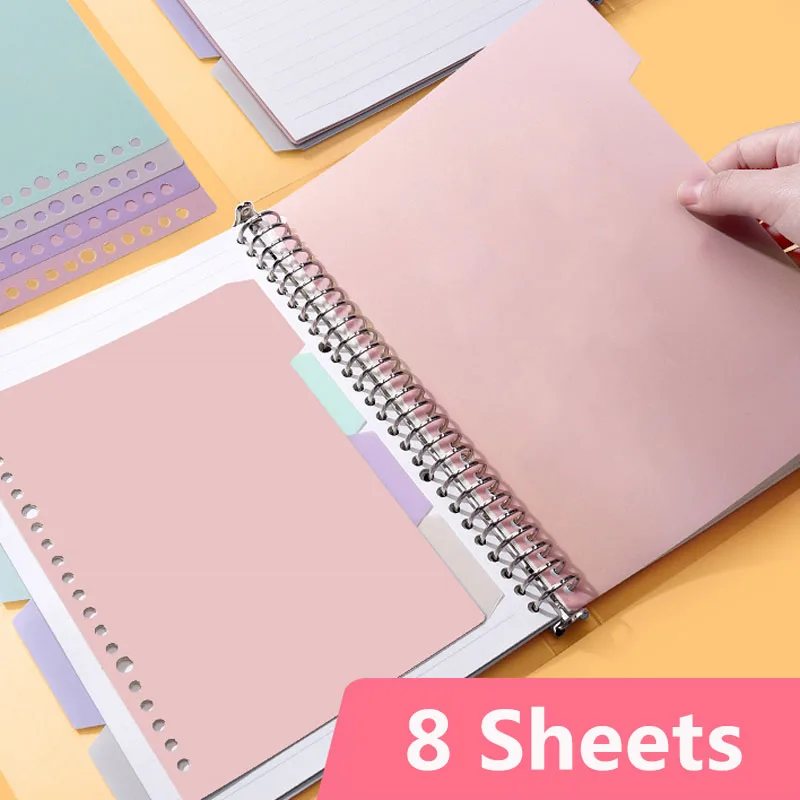 Colorful Dividers for A5 Plann - Tab Divider A4 avis et prix