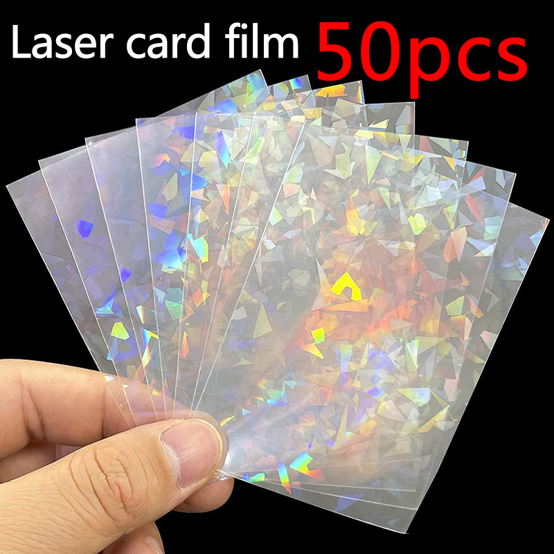 50pcs Soft Trading Laser Card  - Card Index Box avis et prix