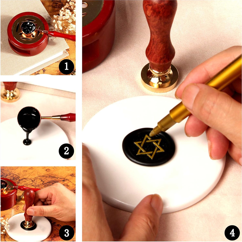 Personalized Wax Sealing Stamp - Wax Seal Stamp Set avis et prix