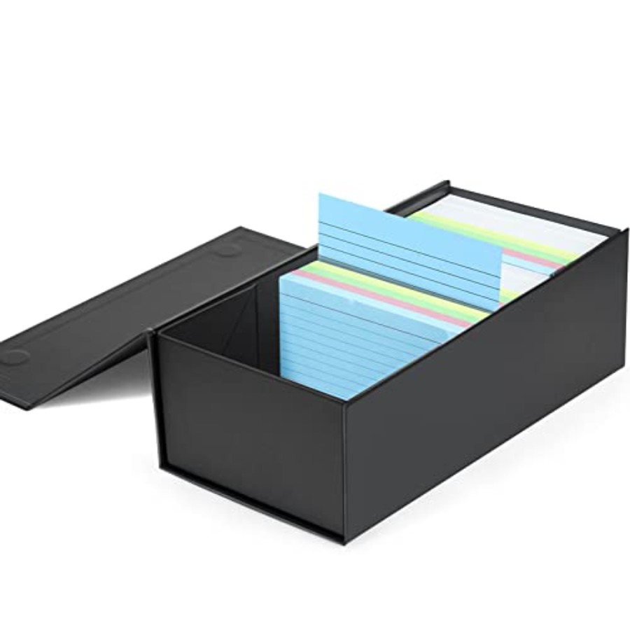 3x5 Index Card Holder Card Fil - Card Index Box avis et prix