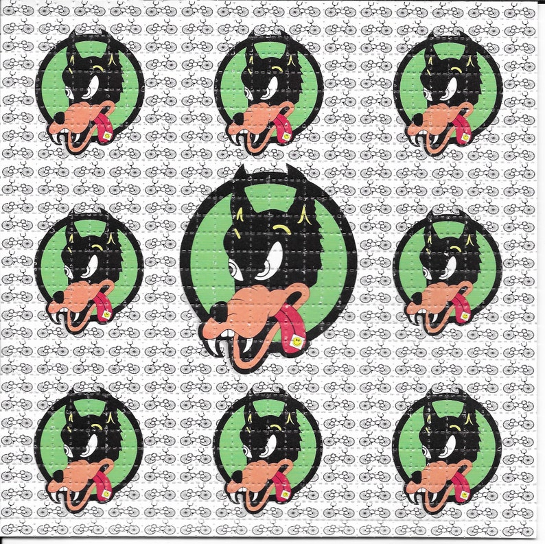 Dire Wolf Psychedelic LSD Acid - Ink Blotter Paper avis et prix