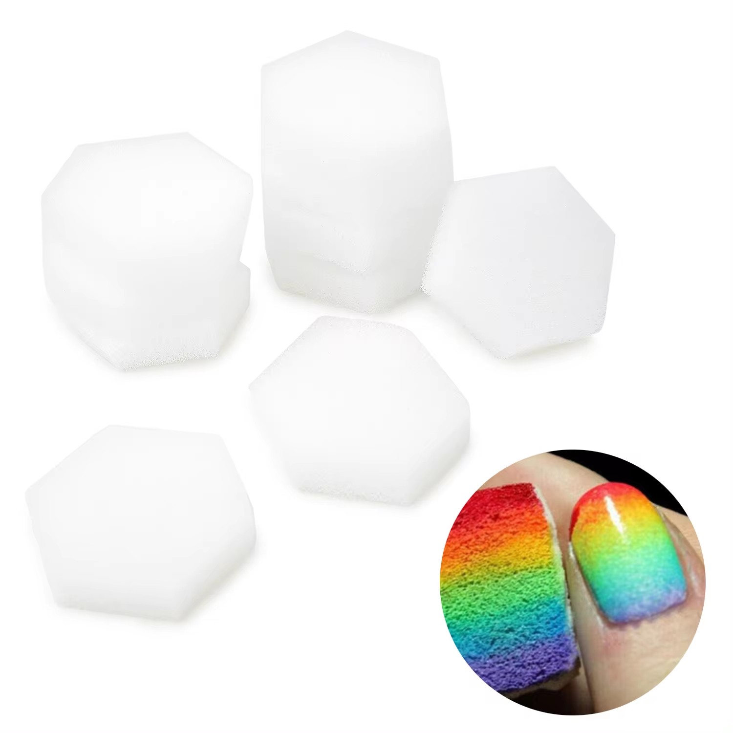 80Pcs Hexagon Soft Sponges, Li - Gel Refill Pack avis et prix
