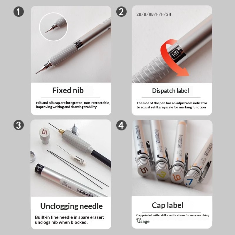 Staedtler 925 Full Metal Draft - Mechanical Pencil 0.3 avis et prix